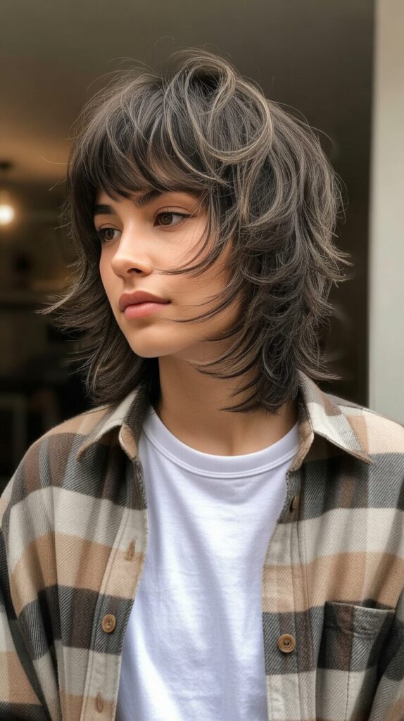 15 Craziest Shaggy Wolf Cuts With Bangs You'll Ever Try