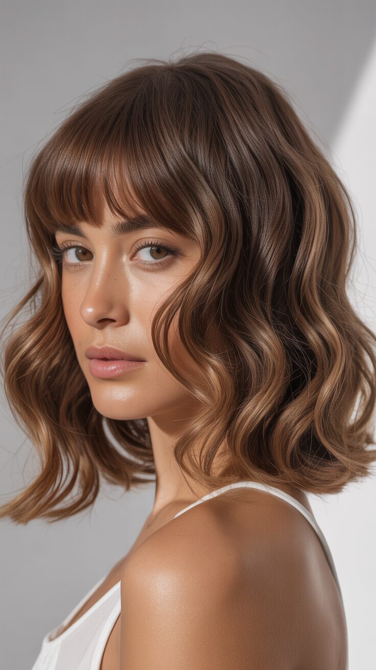 15 Sassy Trendy Wavy Wolf Cuts With Bangs To Try That Looks Amazing