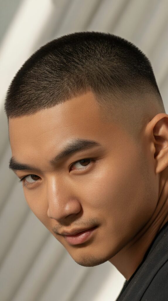 The Ultimate Low Maintenance Asian Buzz Cut for Men
